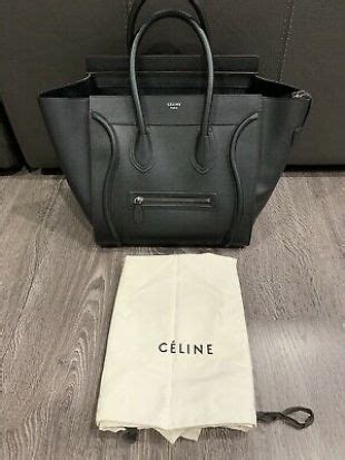 celine leather bag euc|Celine handbags.